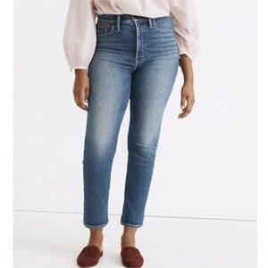 Madewell Straight Leg Jeans Blue 35